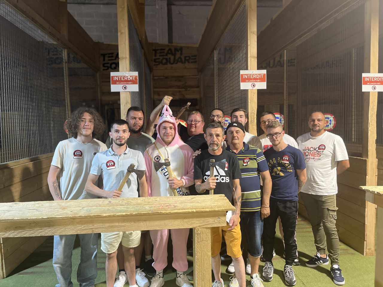 EVJF à Lille chez Team Square